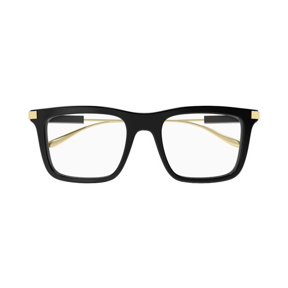 NWT GUCCI EYEGLASSES MEN GOLD/BLACK EYEWEAR GUCCI - Picture 2 of 3